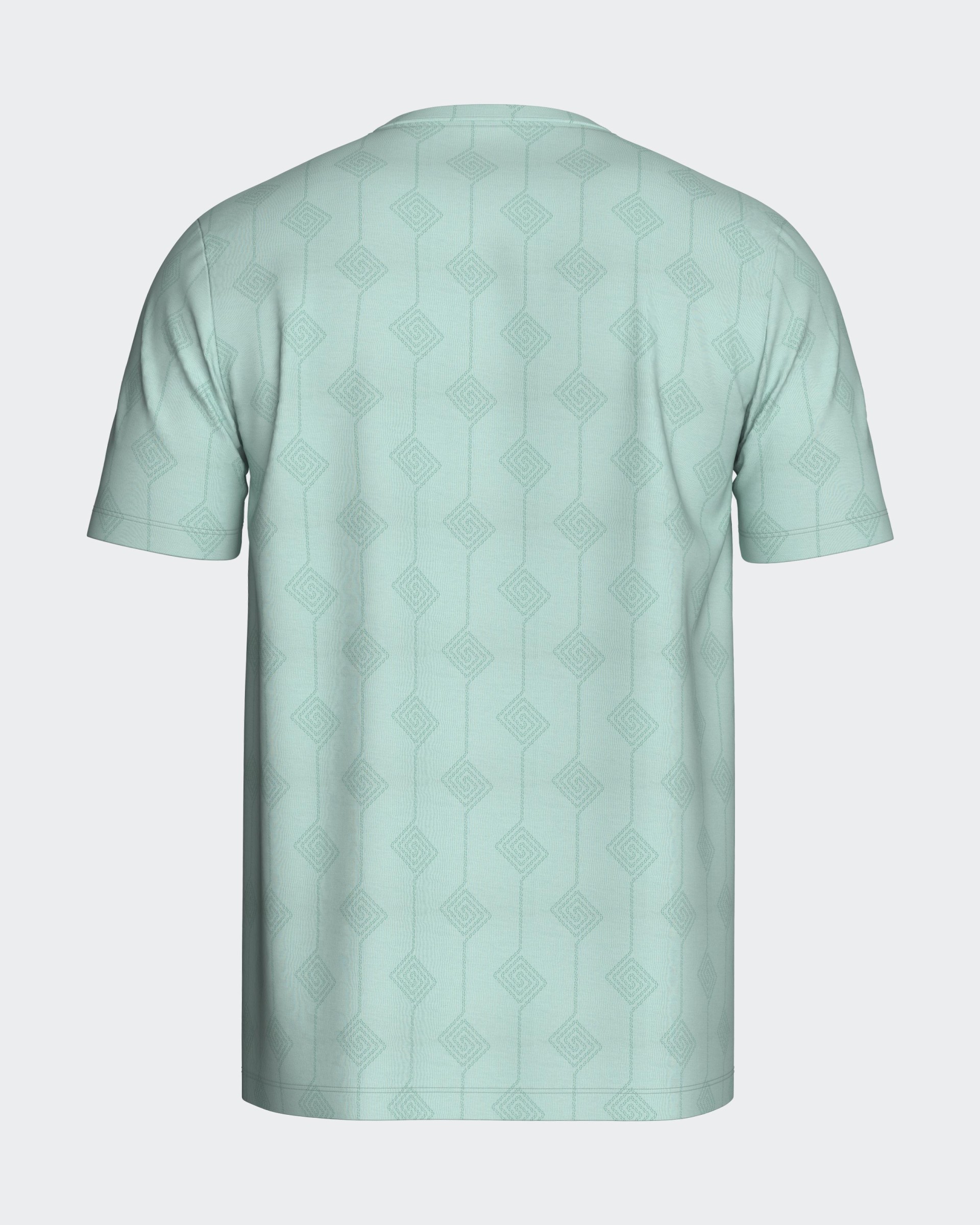 Men's printed short pyjama in Lyocell