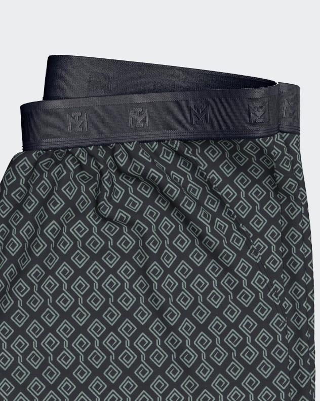 Pyjama court avec boutons d'homme en Lyocell