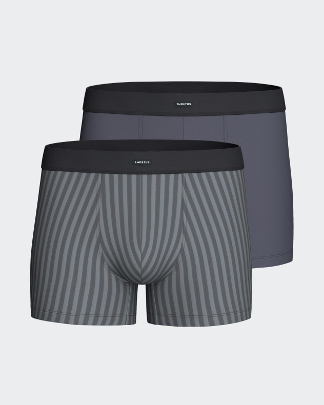 Pack de 2 Boxers de homem em Algodão Modal - Image product