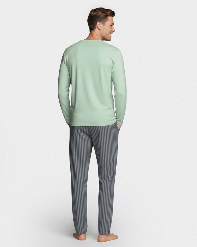Herren-Pyjama aus Baumwolle und Modal