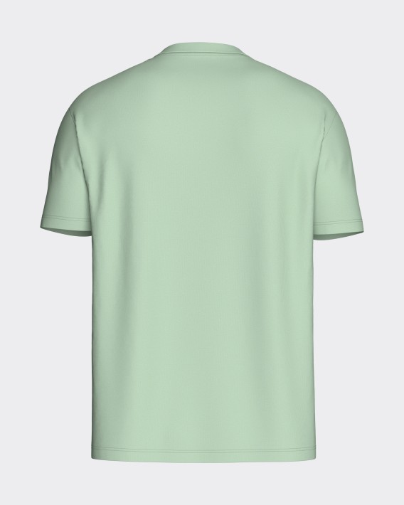 Einfarbiges Herren-T-Shirt aus 100 % Baumwolle