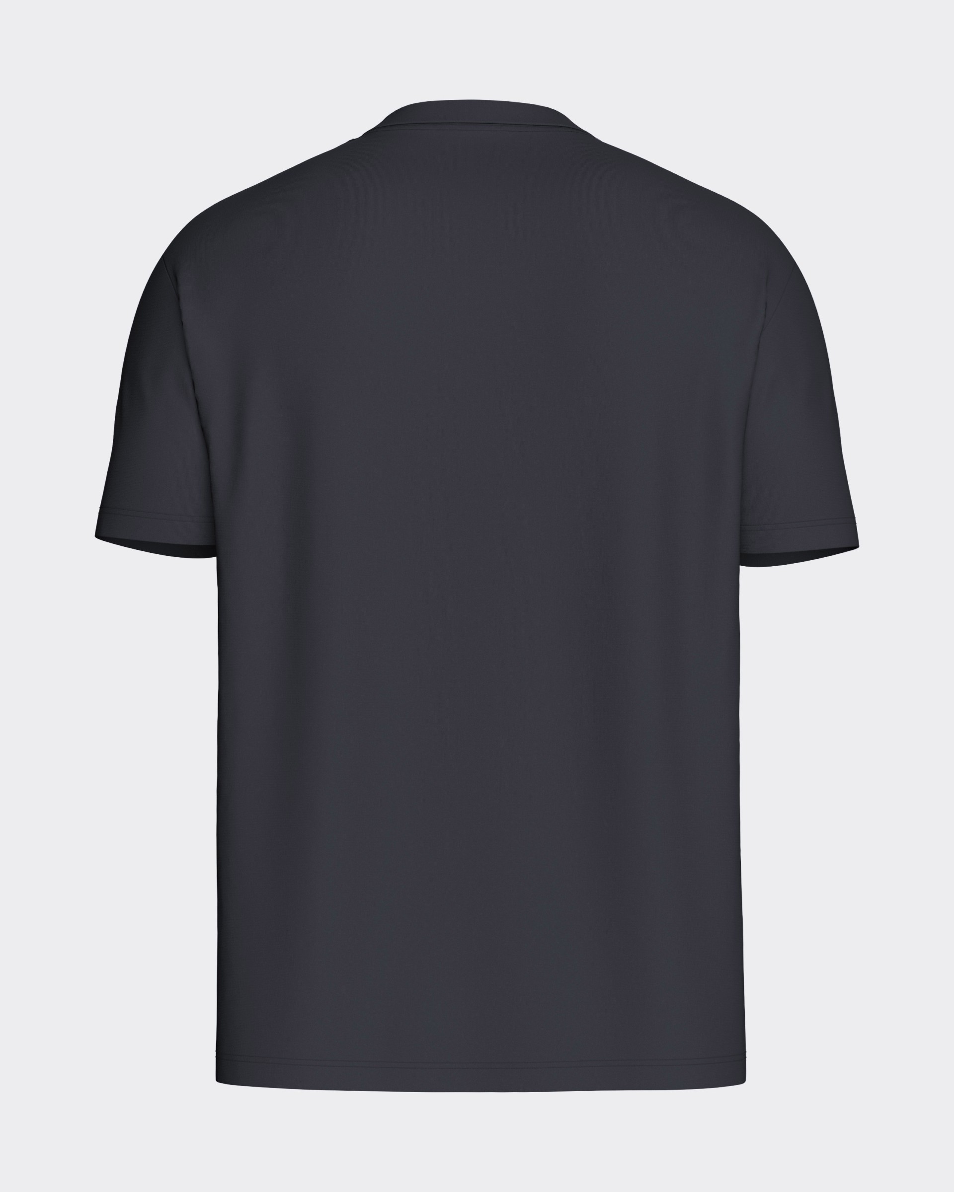Einfarbiges Herren-T-Shirt aus 100 % Baumwolle