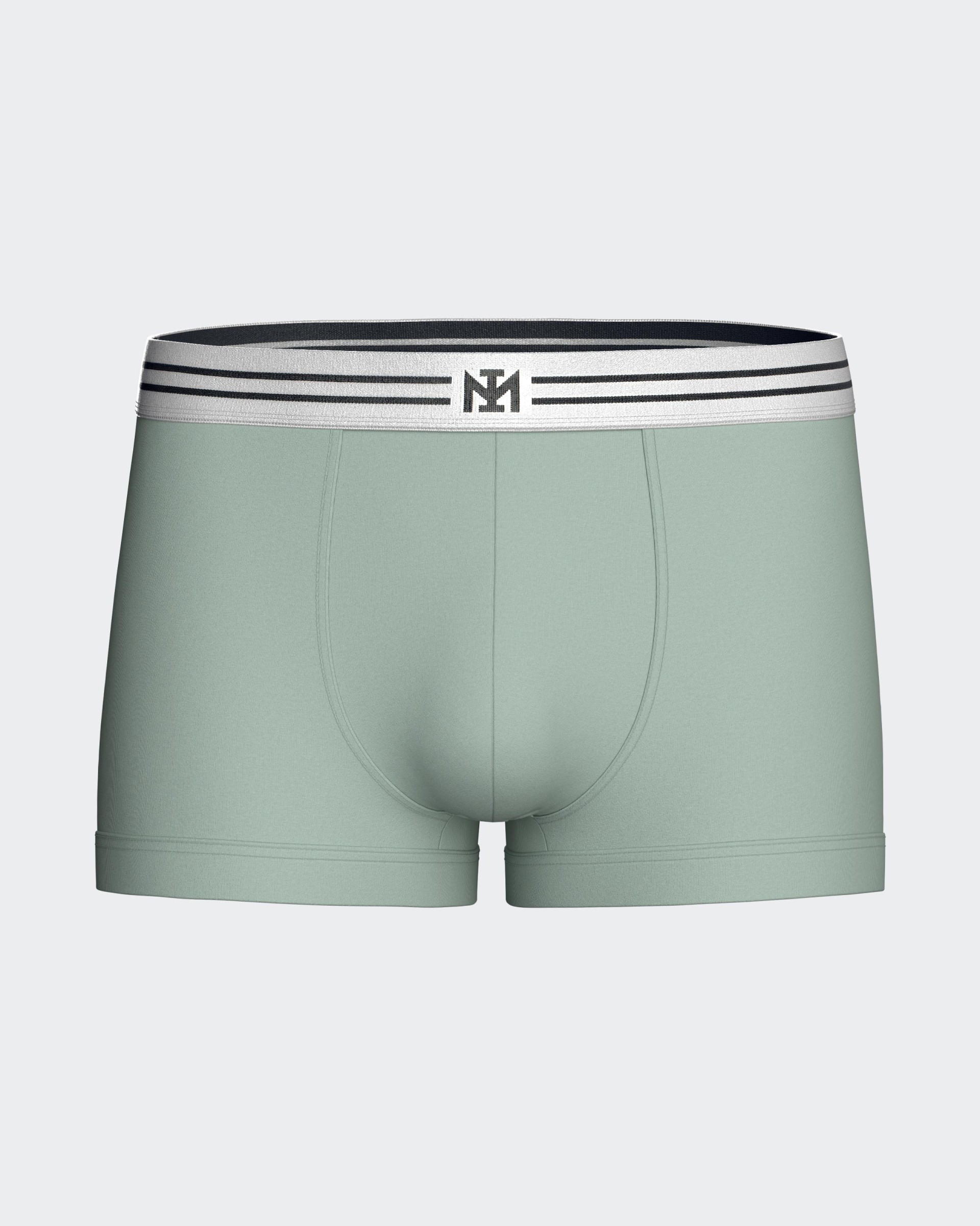 Pack de Boxers lisos em Algodão