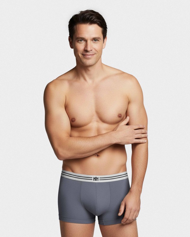 Pack de Boxers uni en Coton