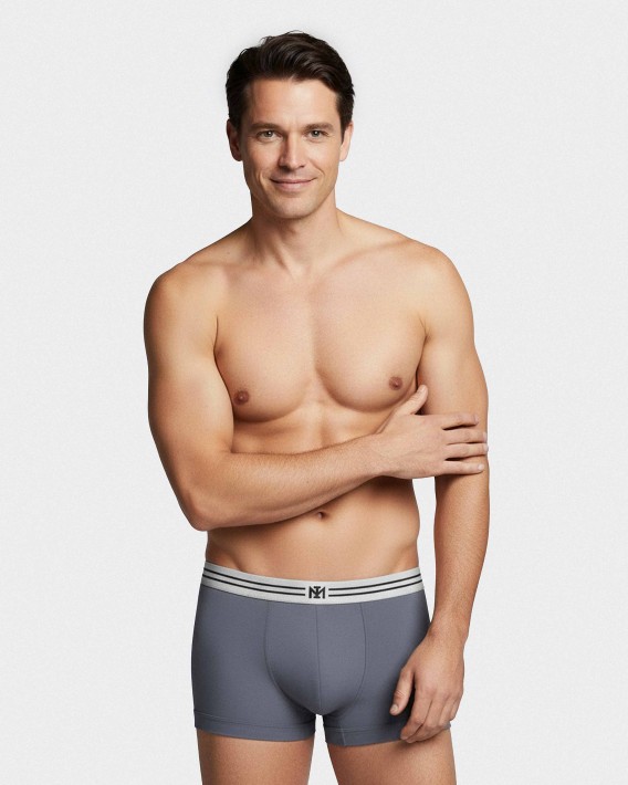 Pack de Boxers lisos em Algodão
