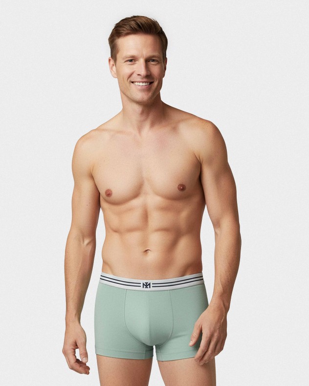 Pack de Boxers uni en Coton