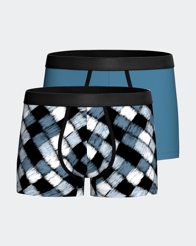 Pack of 2 men's boxers in Lyocell - Image product