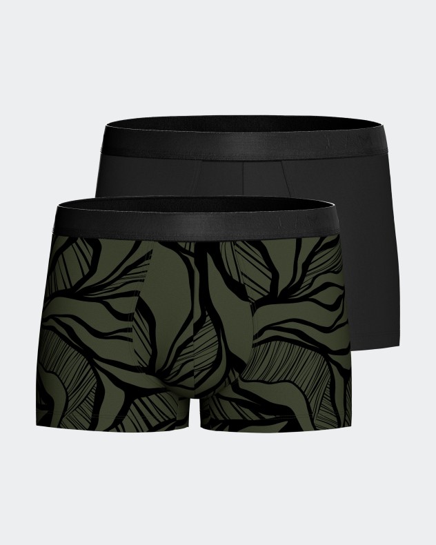 Pack of 2 men's boxers in Lyocell - Image product
