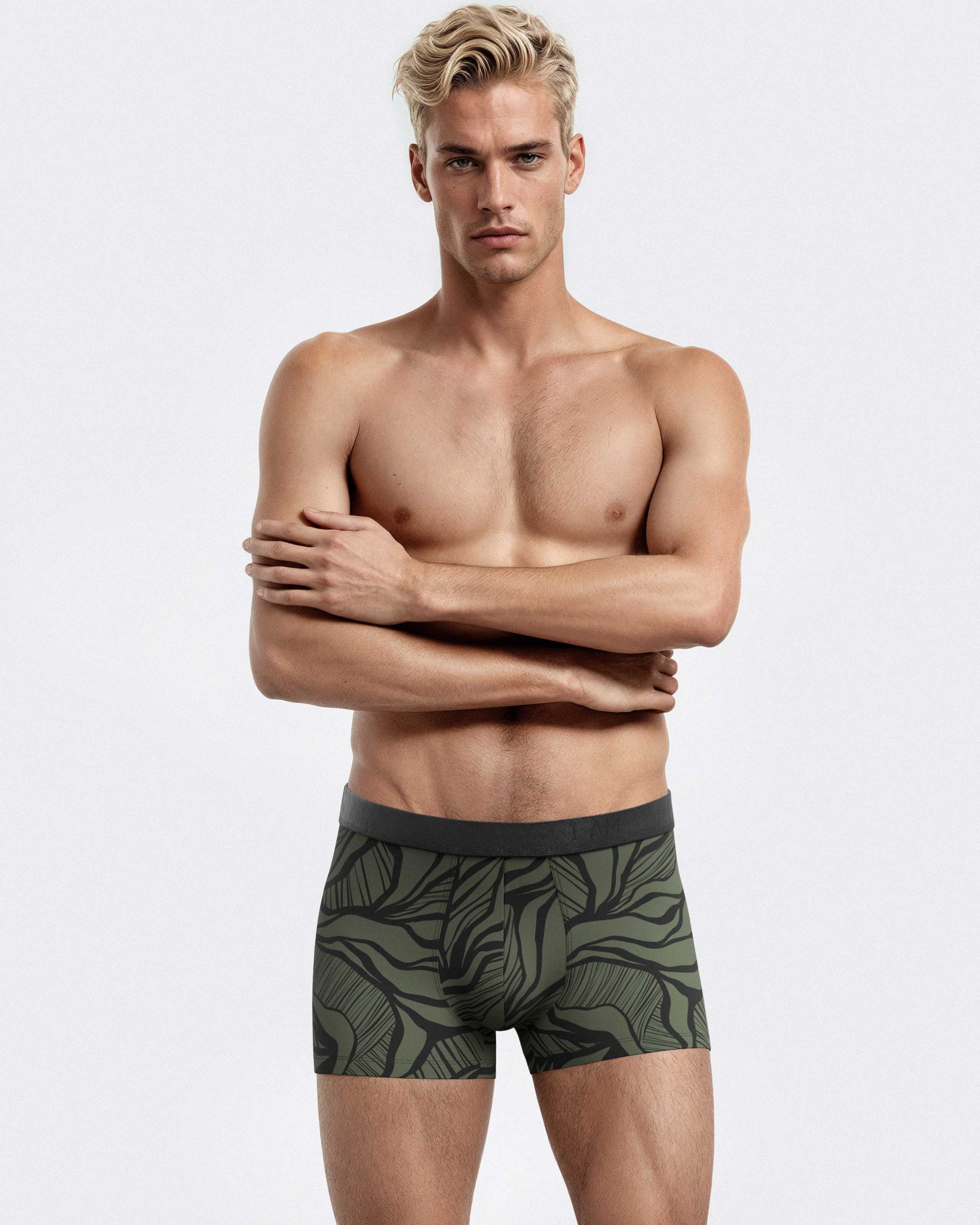 Pack of 2 men's boxers in Lyocell