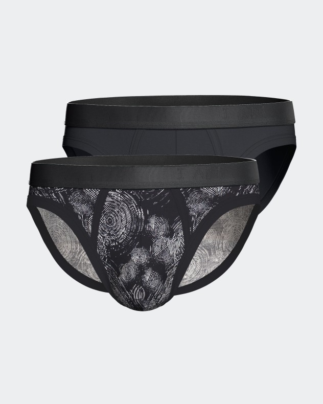 2er-Pack Herren-Slips aus Lyocell - Image product