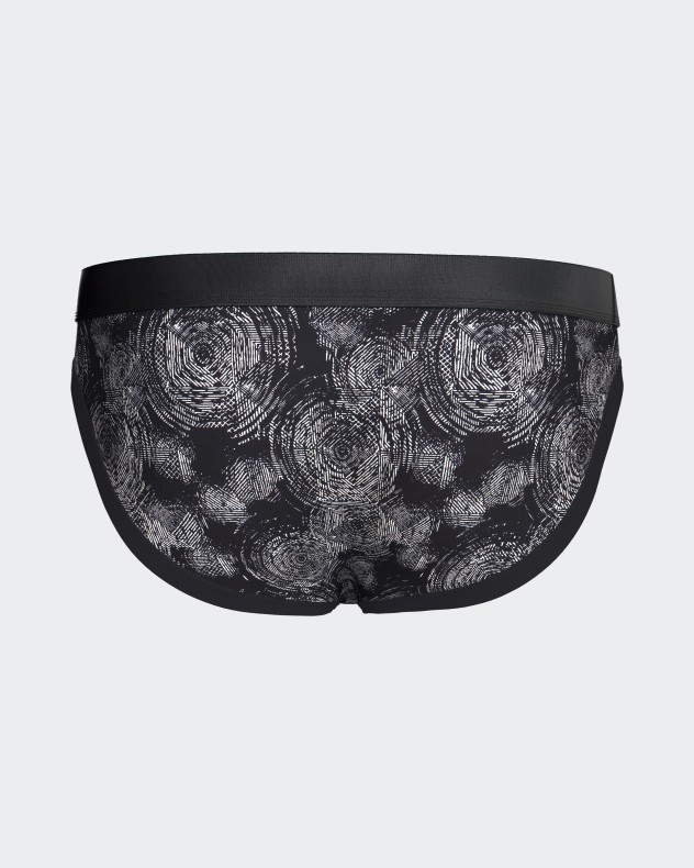 Herren-Slip mit Print aus Lyocell
