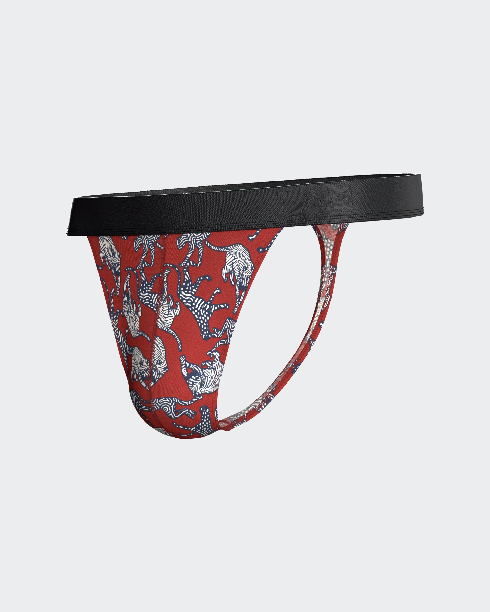 Tanga de hombre estampada en Lyocell