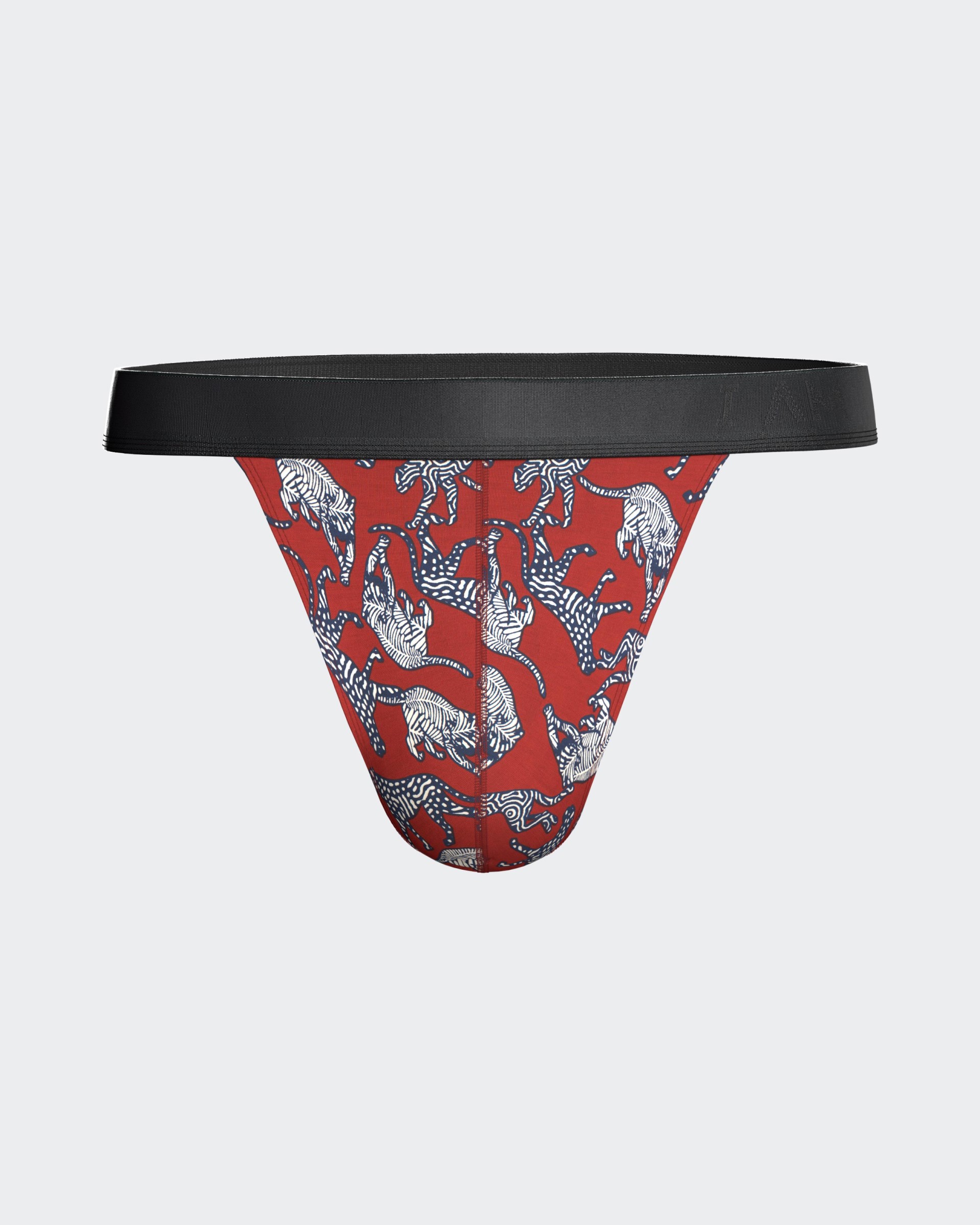 Tanga de hombre estampada en Lyocell
