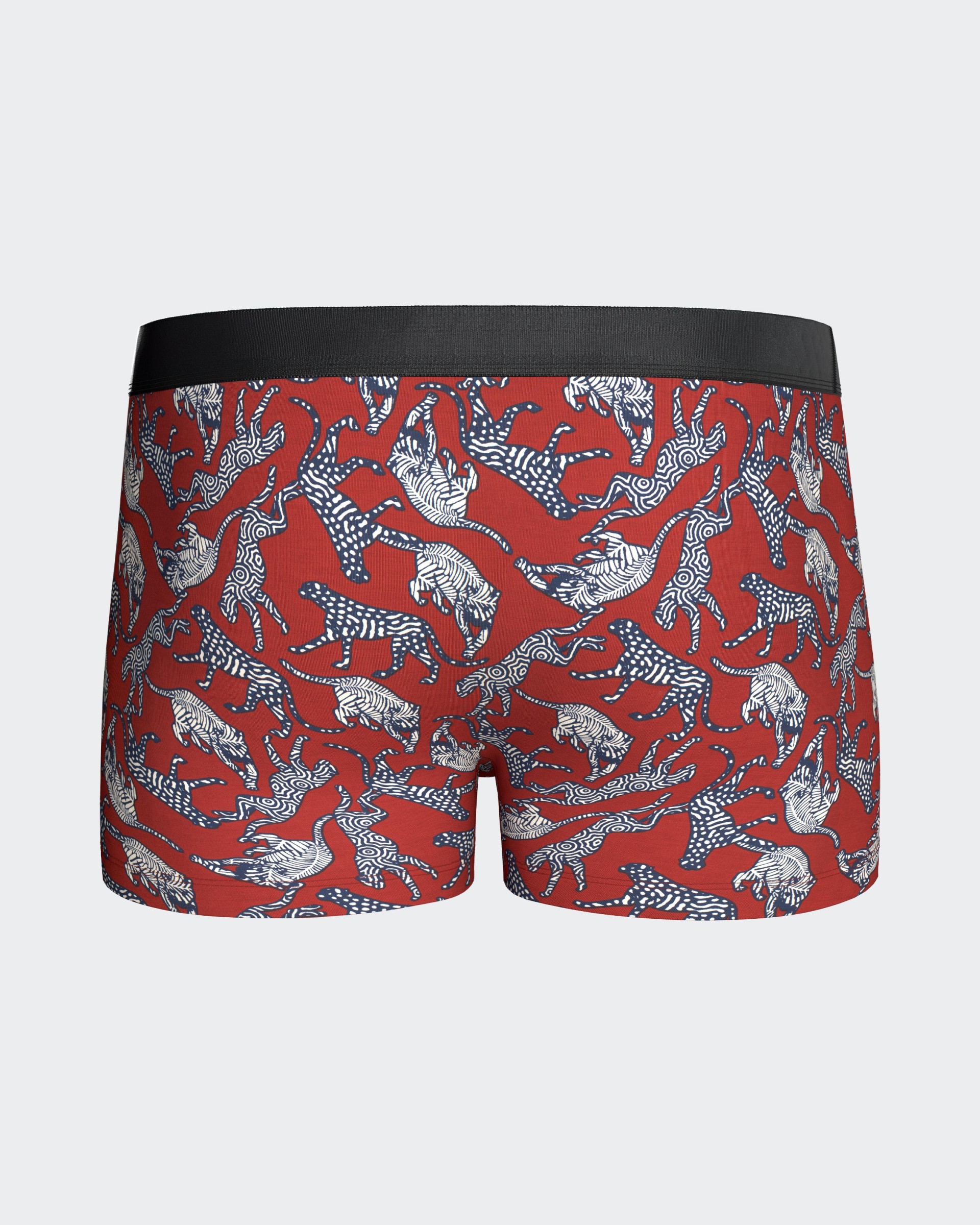 Boxer de homem estampado em Lyocell