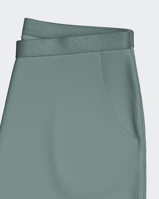 Kort pyjamas i blød modal