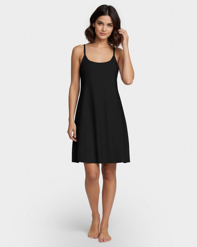 Natkjole i blød modal