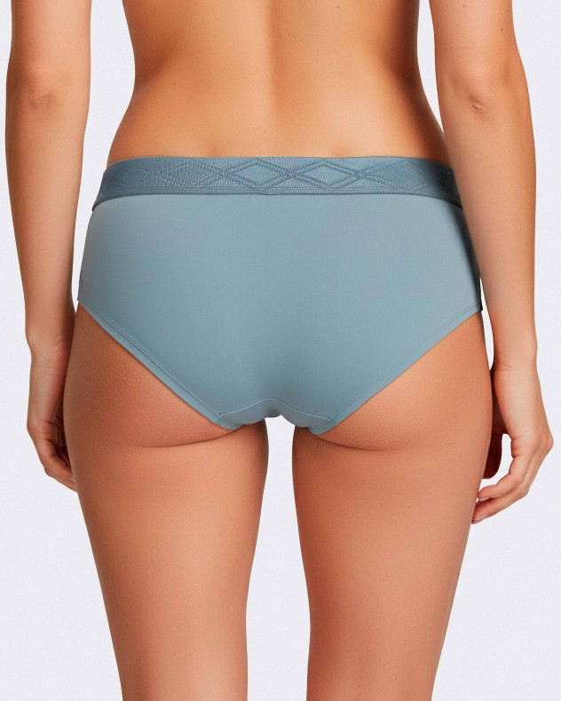 Culotte à taille élastiquée en Lyocell