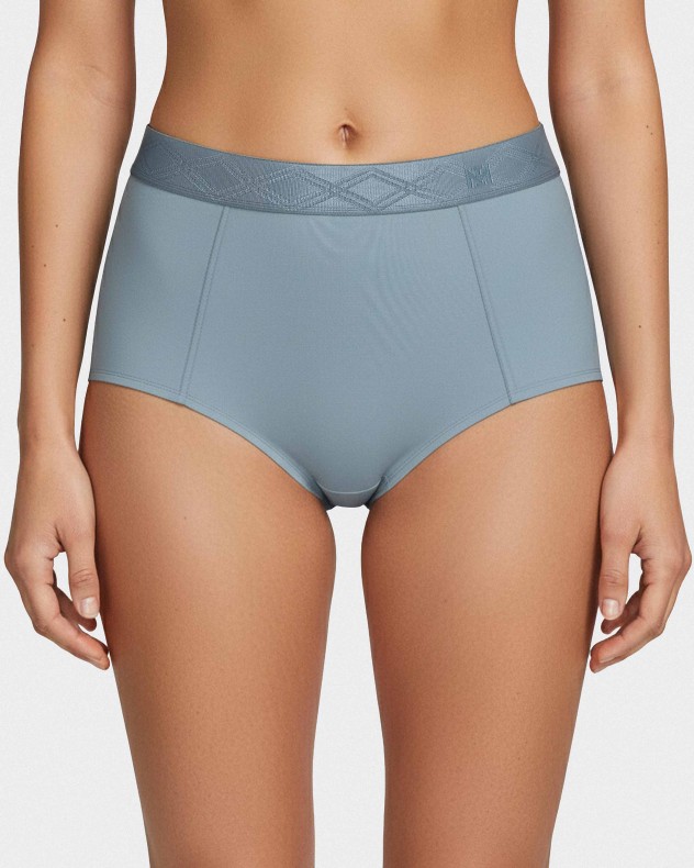 High waist-trusse i lækker lyocell