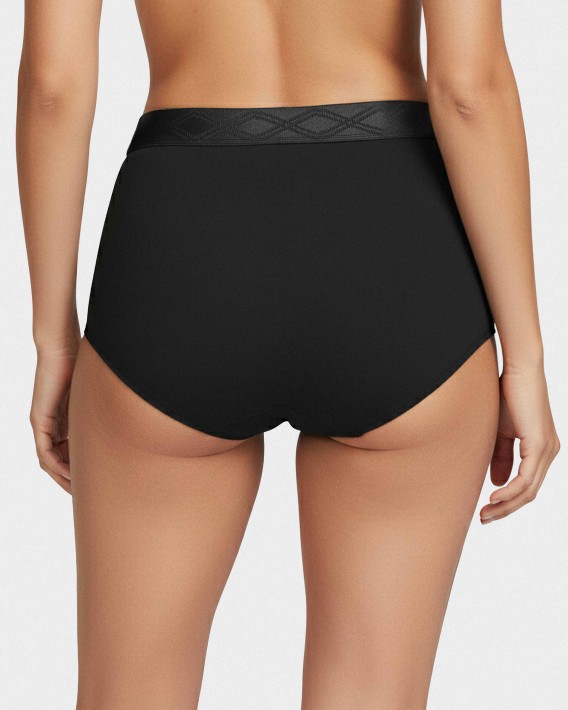High waist-trusse i l�kker lyocell