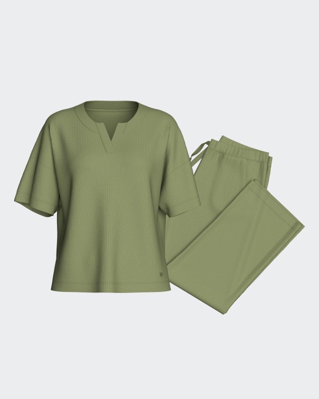Loungewear-Set aus Baumwolle-Modal - Image product
