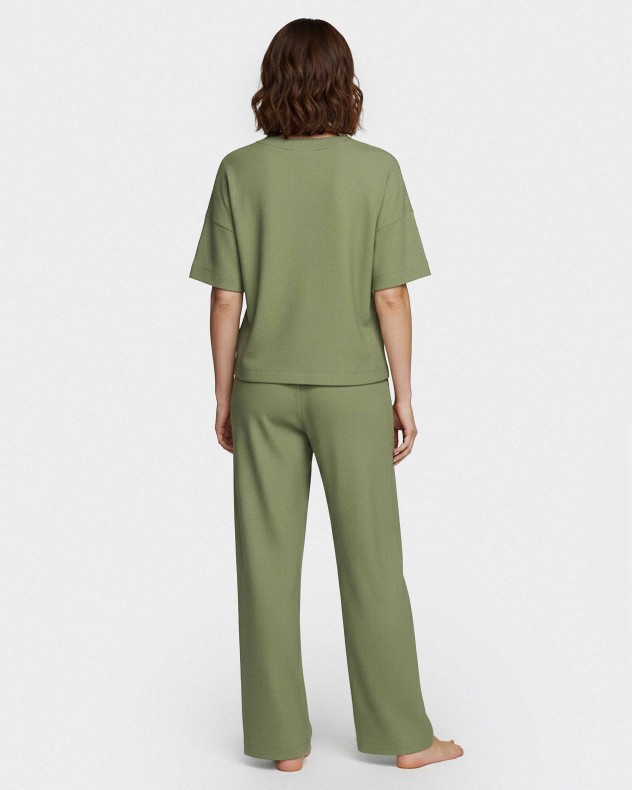Loungewear-Set aus Baumwolle-Modal