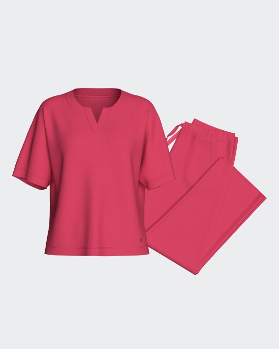 Loungewear-Set aus Baumwolle-Modal