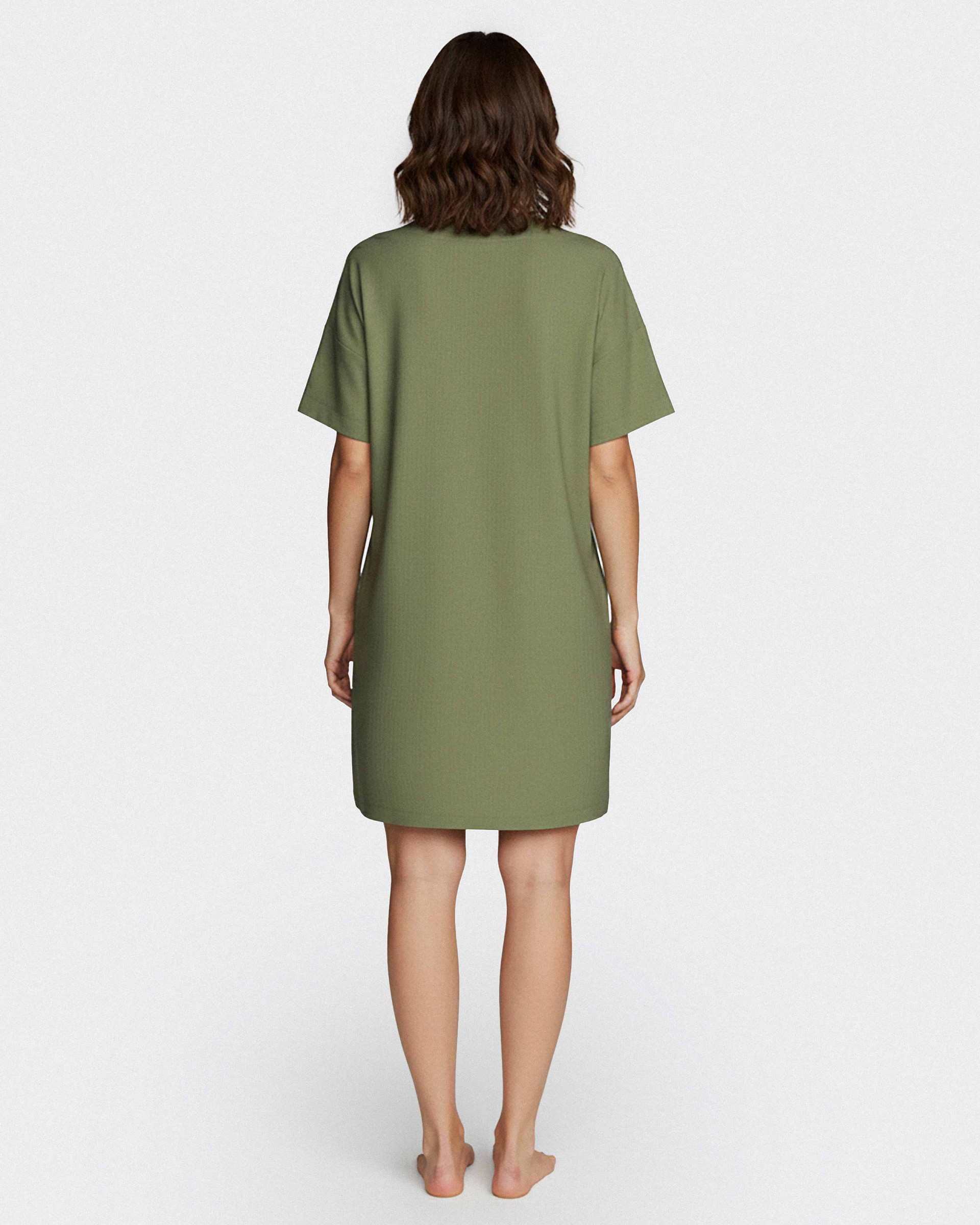 Dress with pockets in Modal Cotton