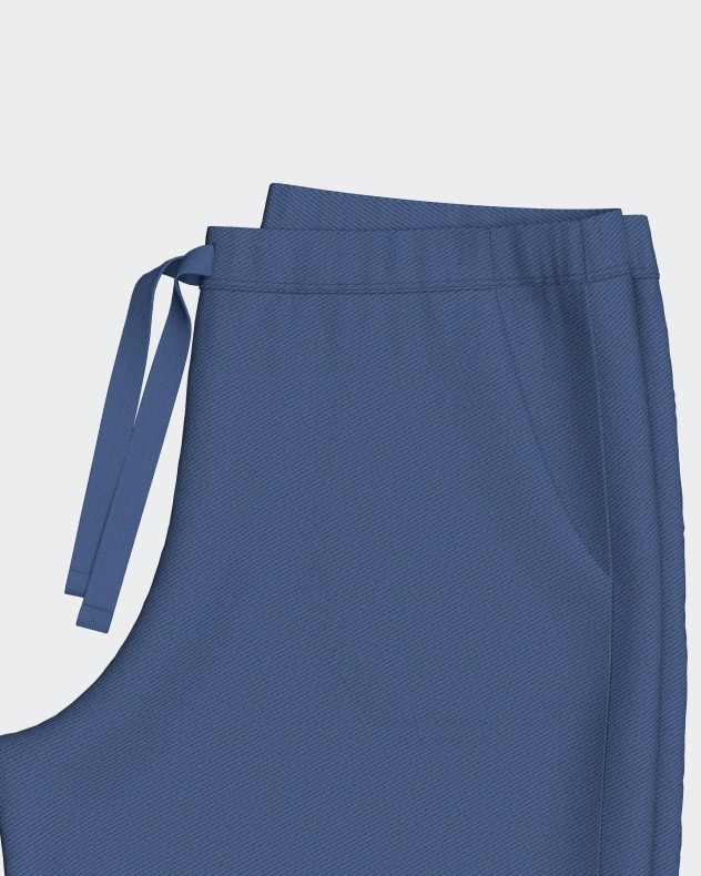 Short Loungewear Set in Lyocell Cotton