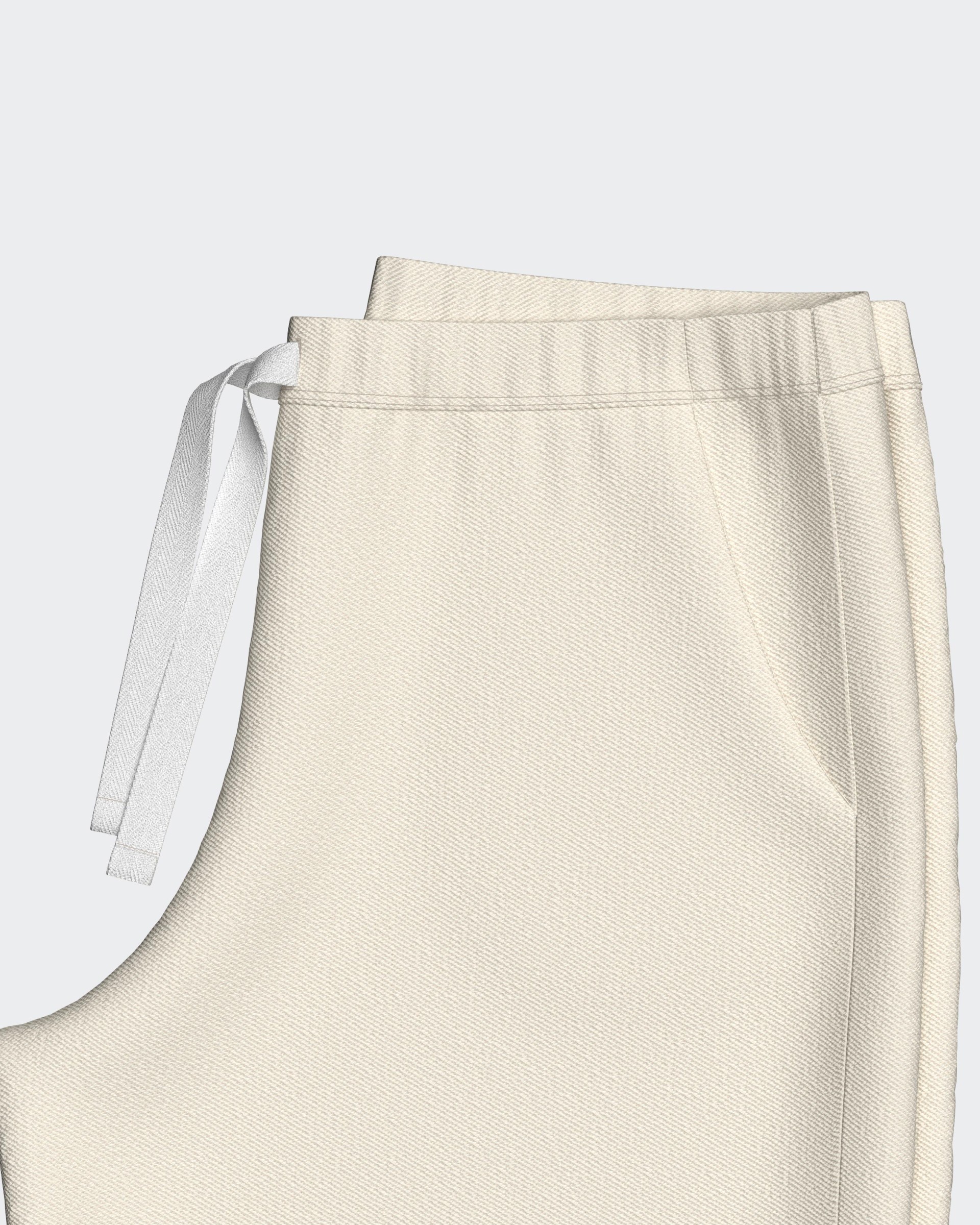 Short Loungewear Set in Lyocell Cotton