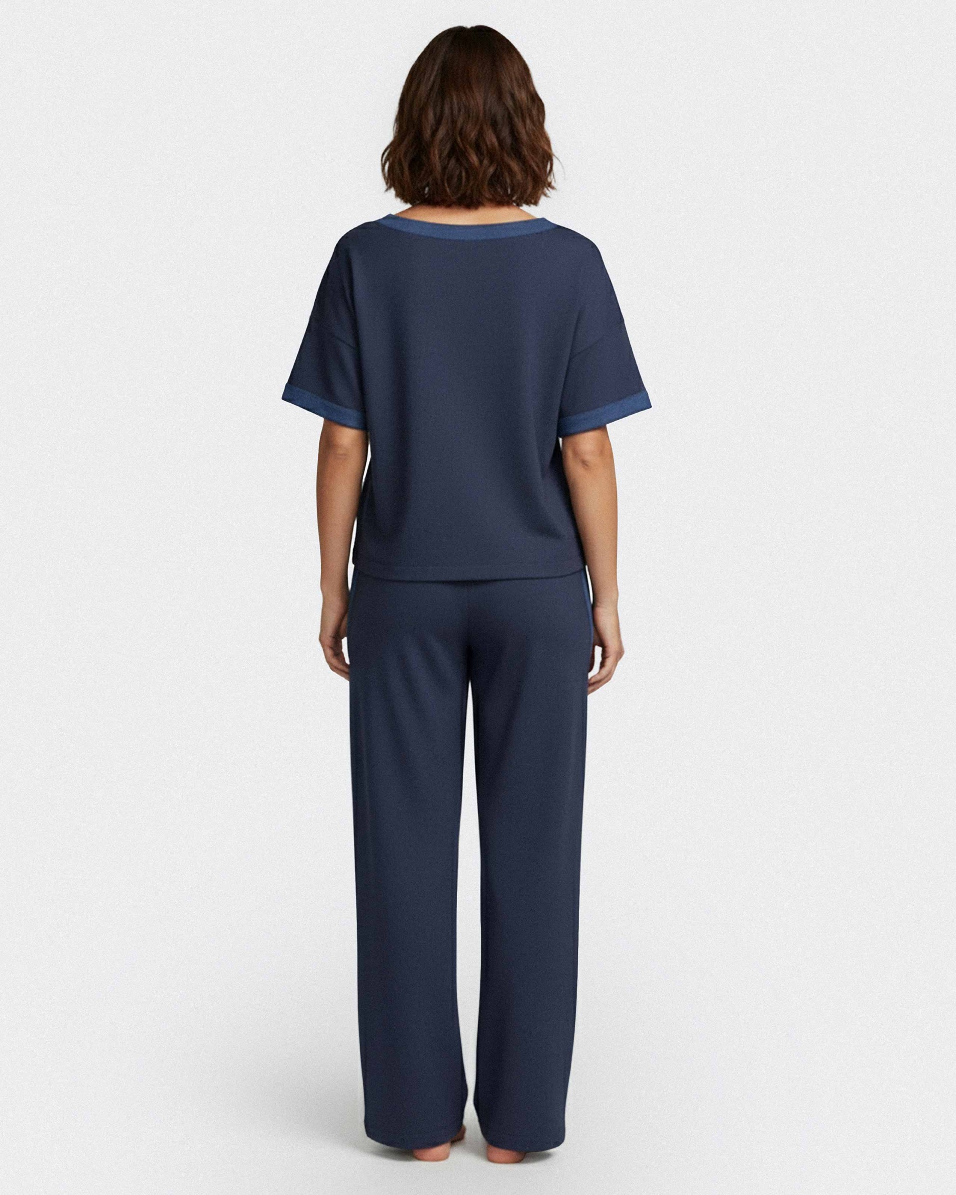 Loungewear-Set aus Lyocell-Baumwolle