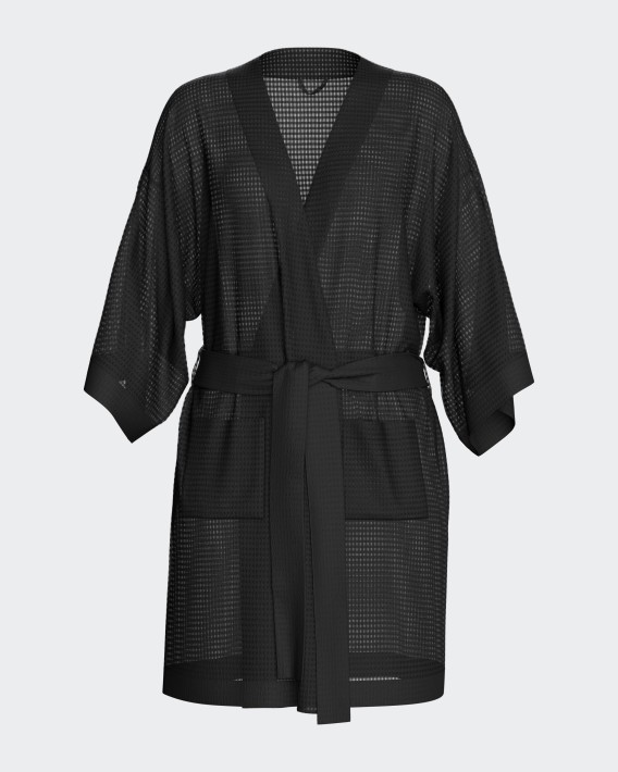 Short kimono-style women's dressing gown