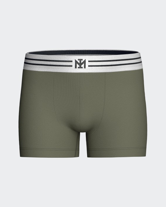 Pack of 2 boys' cotton boxer