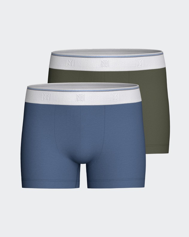 Pack of 2 boys' cotton boxer - Image product