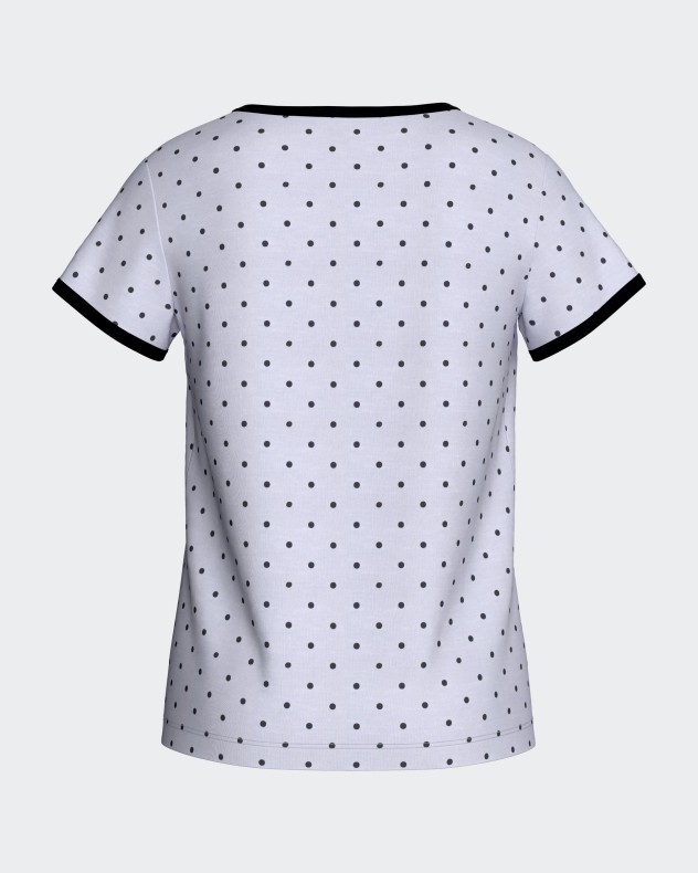 Kurzer Mädchen-Pyjama aus Modal