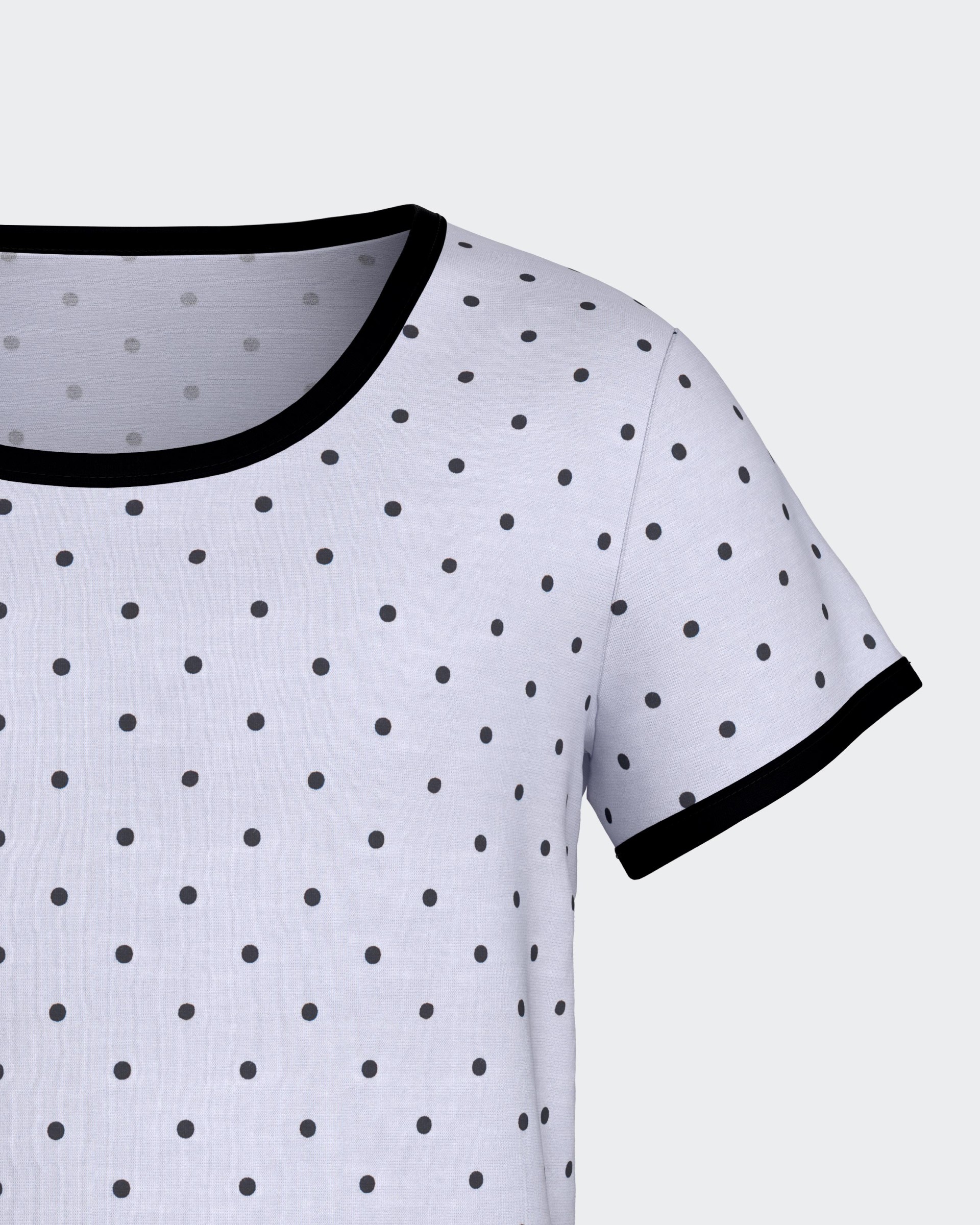 Pyjama court pour fille en modal