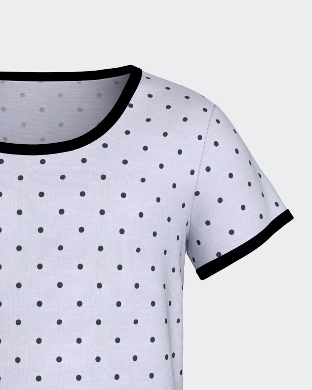 Kurzer Mädchen-Pyjama aus Modal