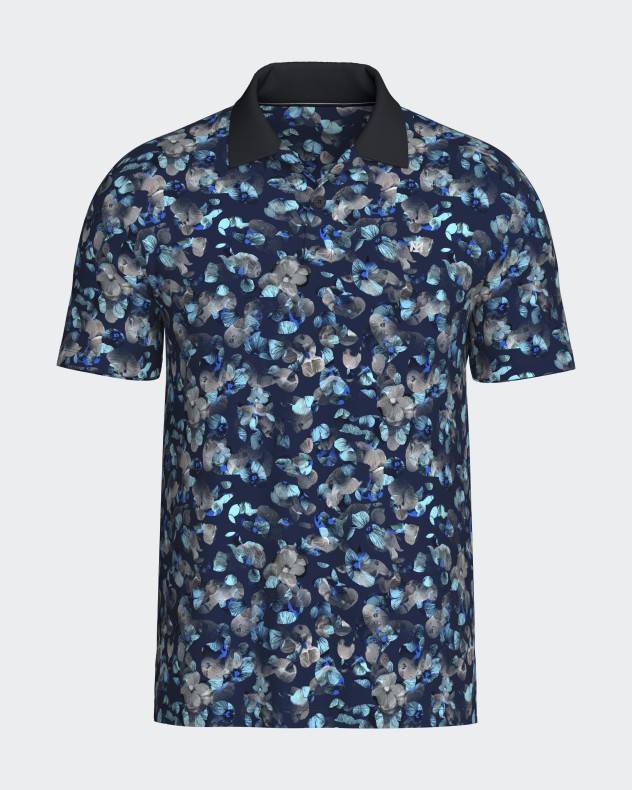 Polo Shirt with floral print - Image product