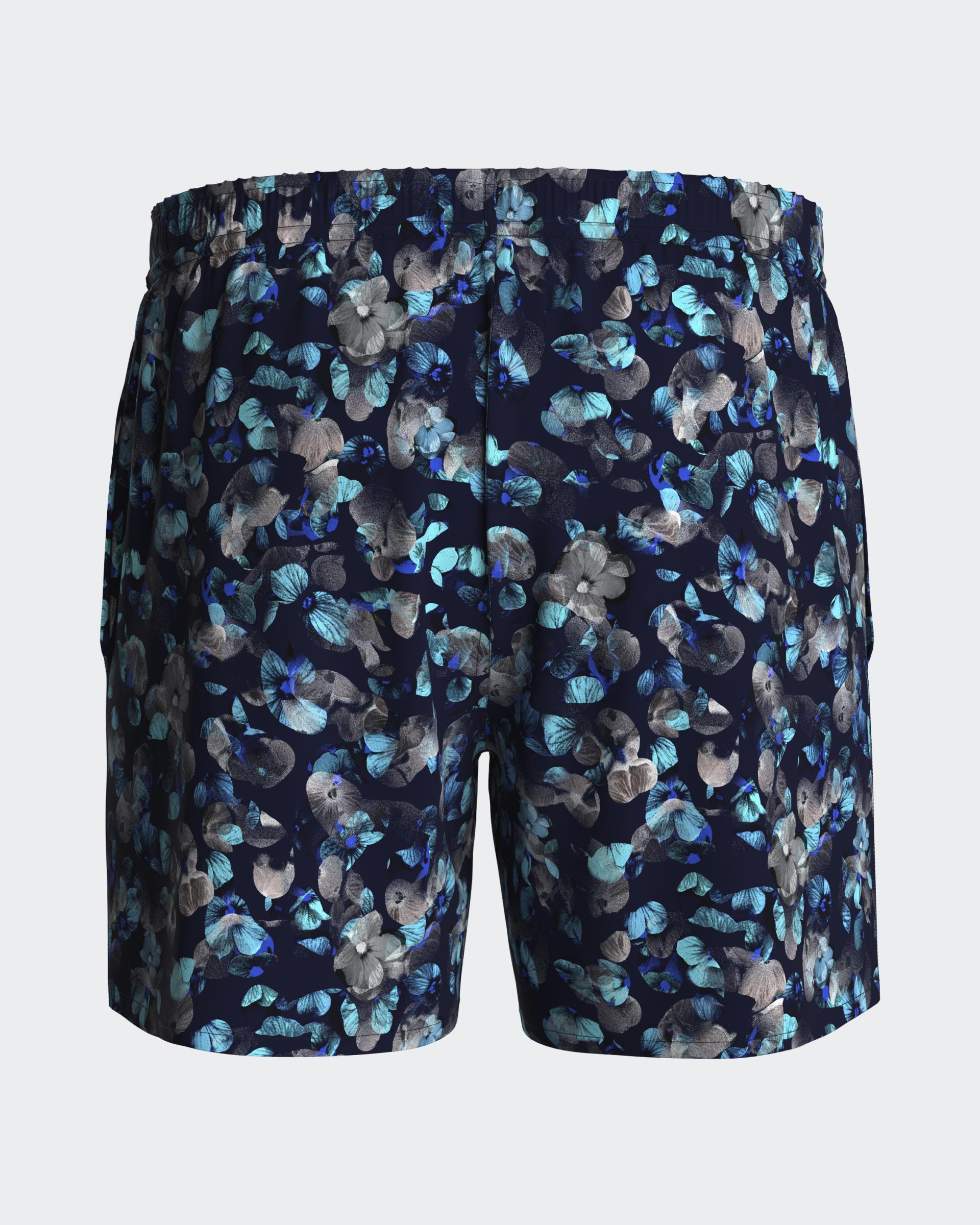 Badehose mit Blumenmuster