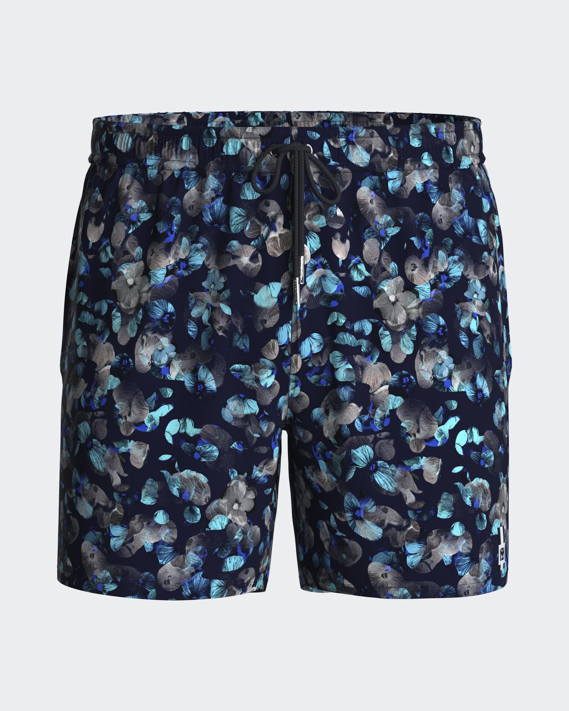 Badehose mit Blumenmuster