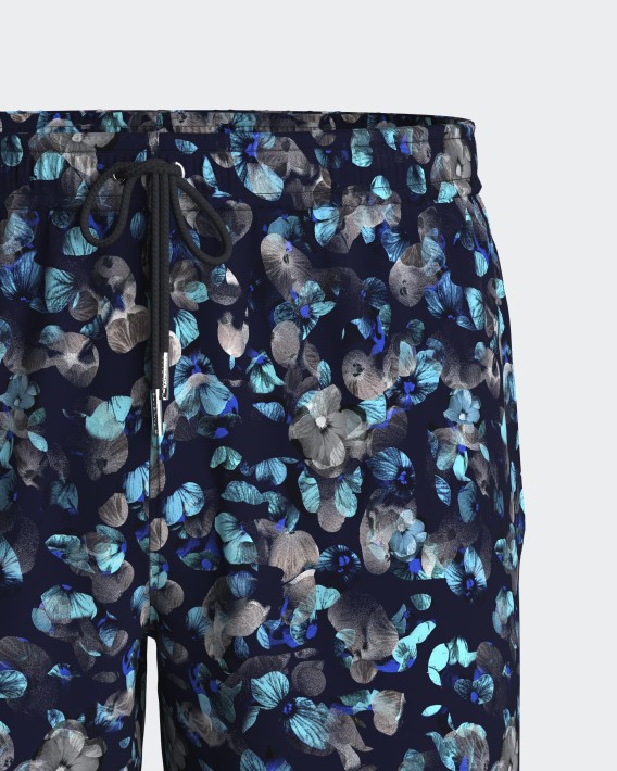 Badehose mit Blumenmuster