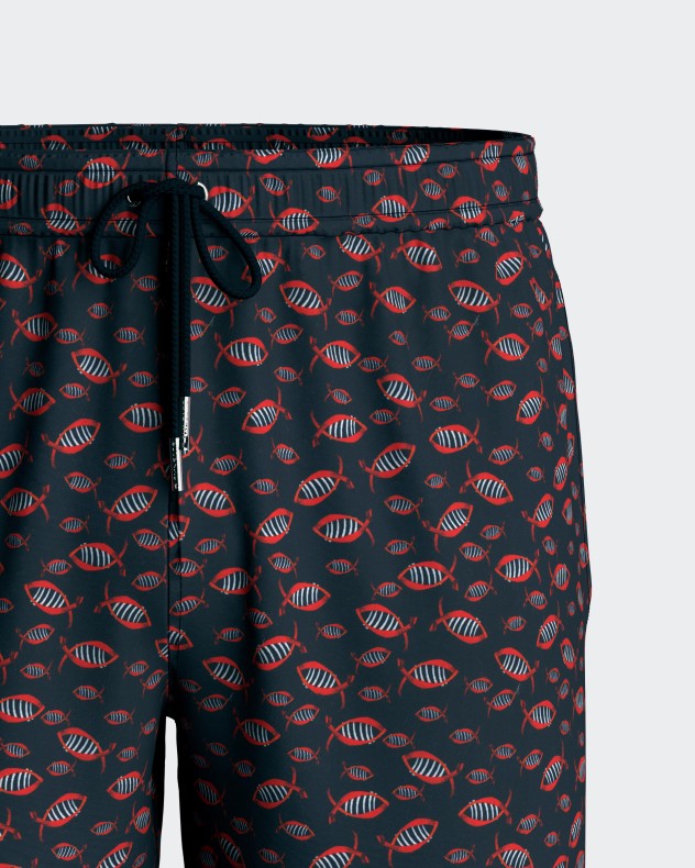 Badehose mit feinem Muster