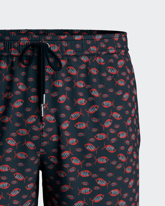Badehose mit feinem Muster