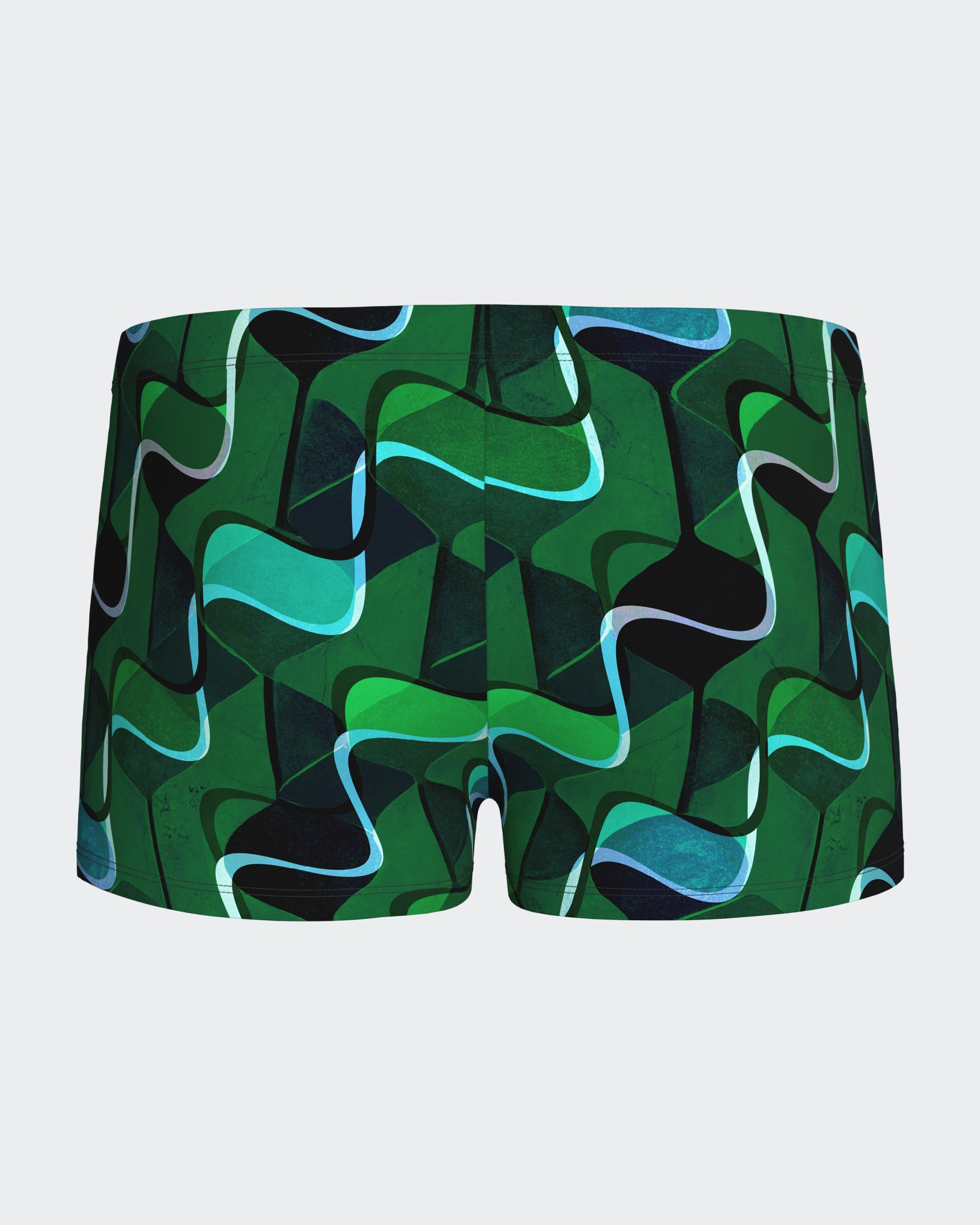 Boxer de banho estampado