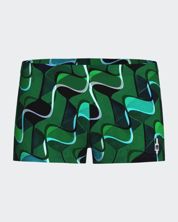 Boxer de banho estampado