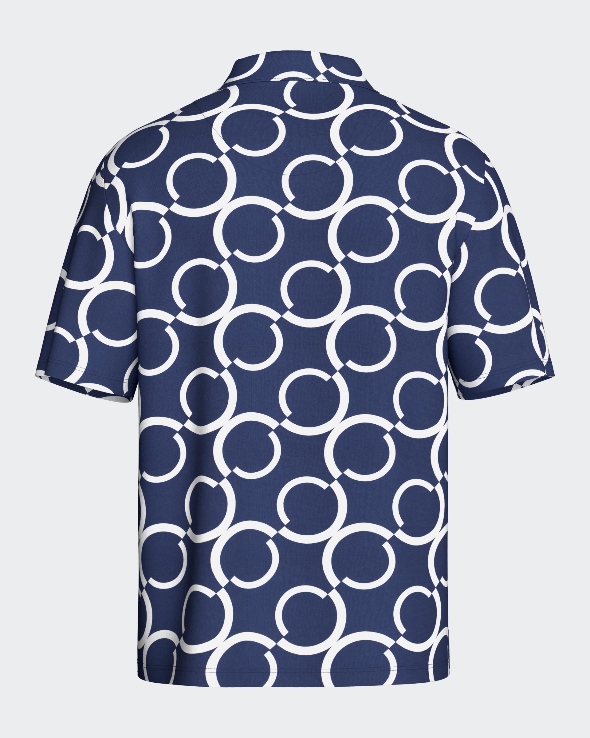 Hemd com estampado geométrico