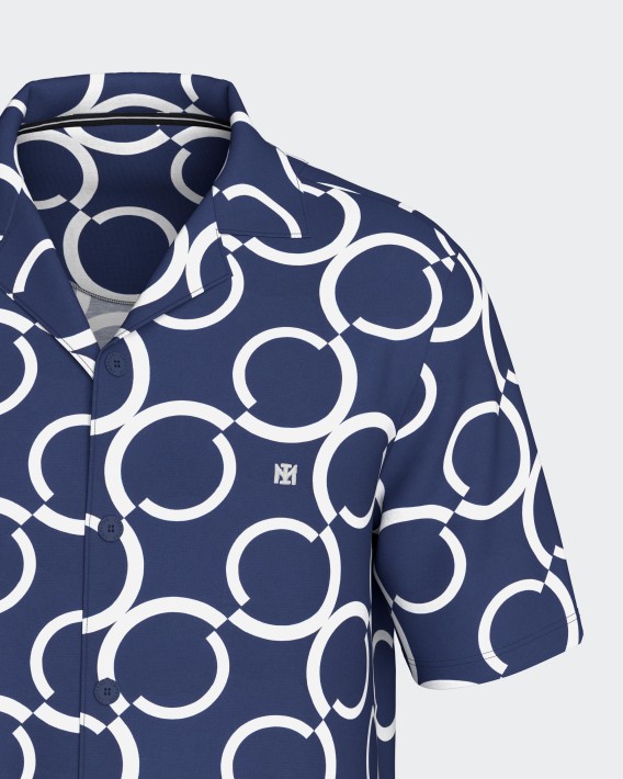 Hemd com estampado geométrico