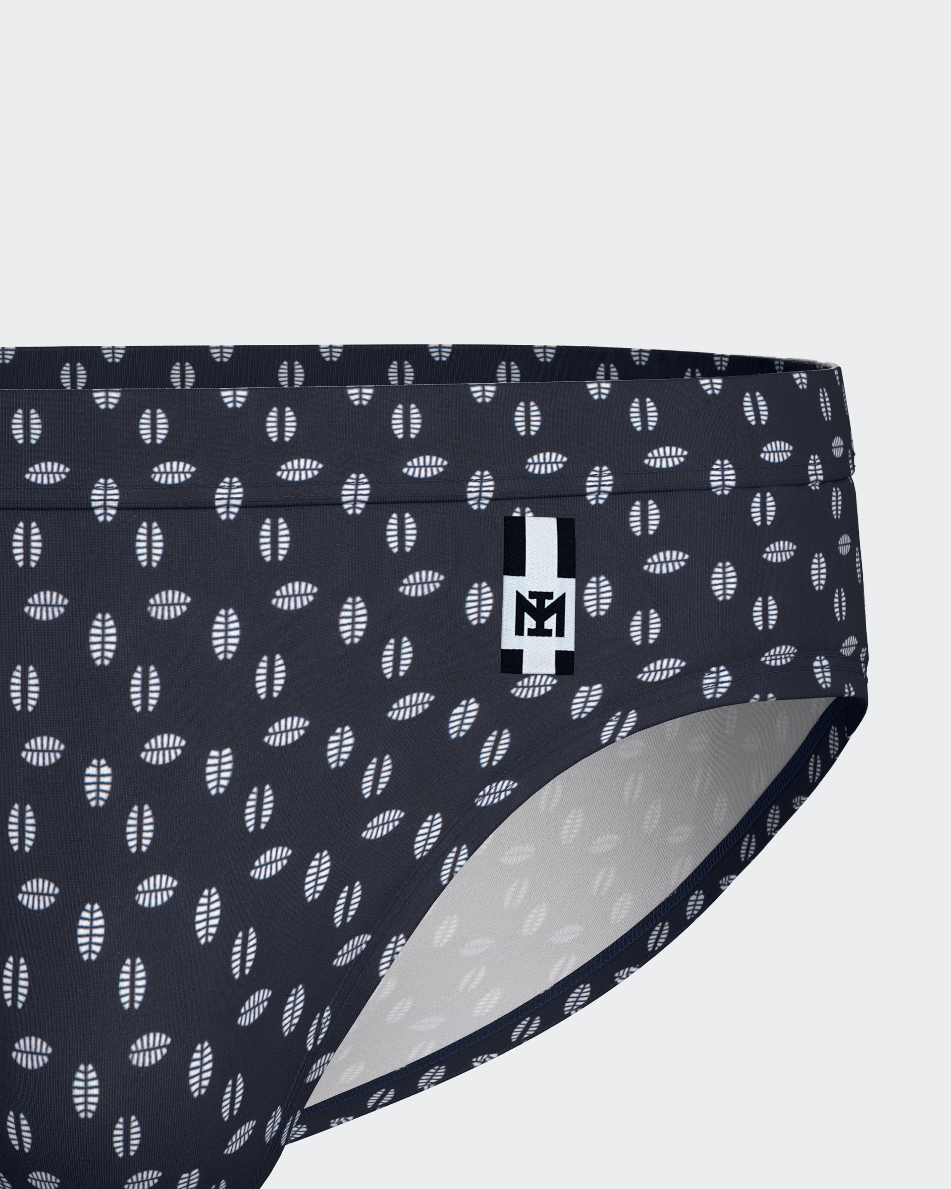 Badehose mit feinem Muster