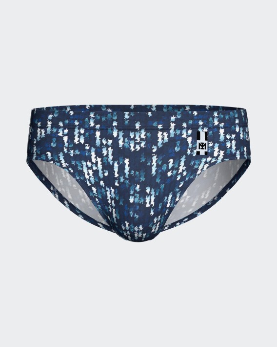 Badehose mit feinem Muster