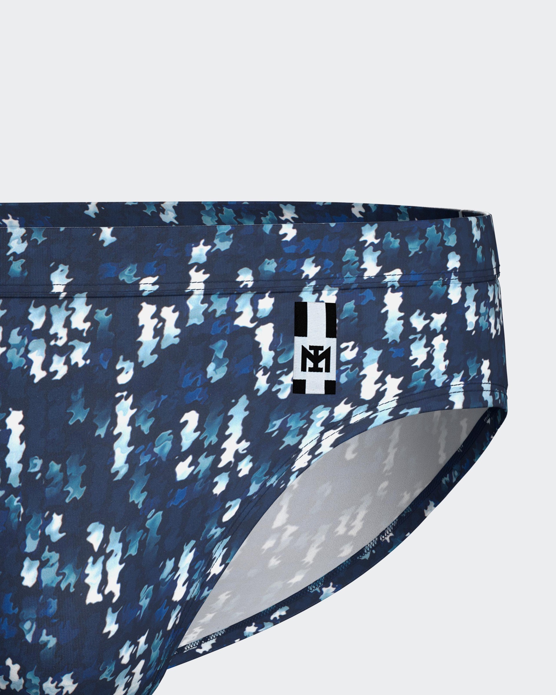 Badehose mit feinem Muster