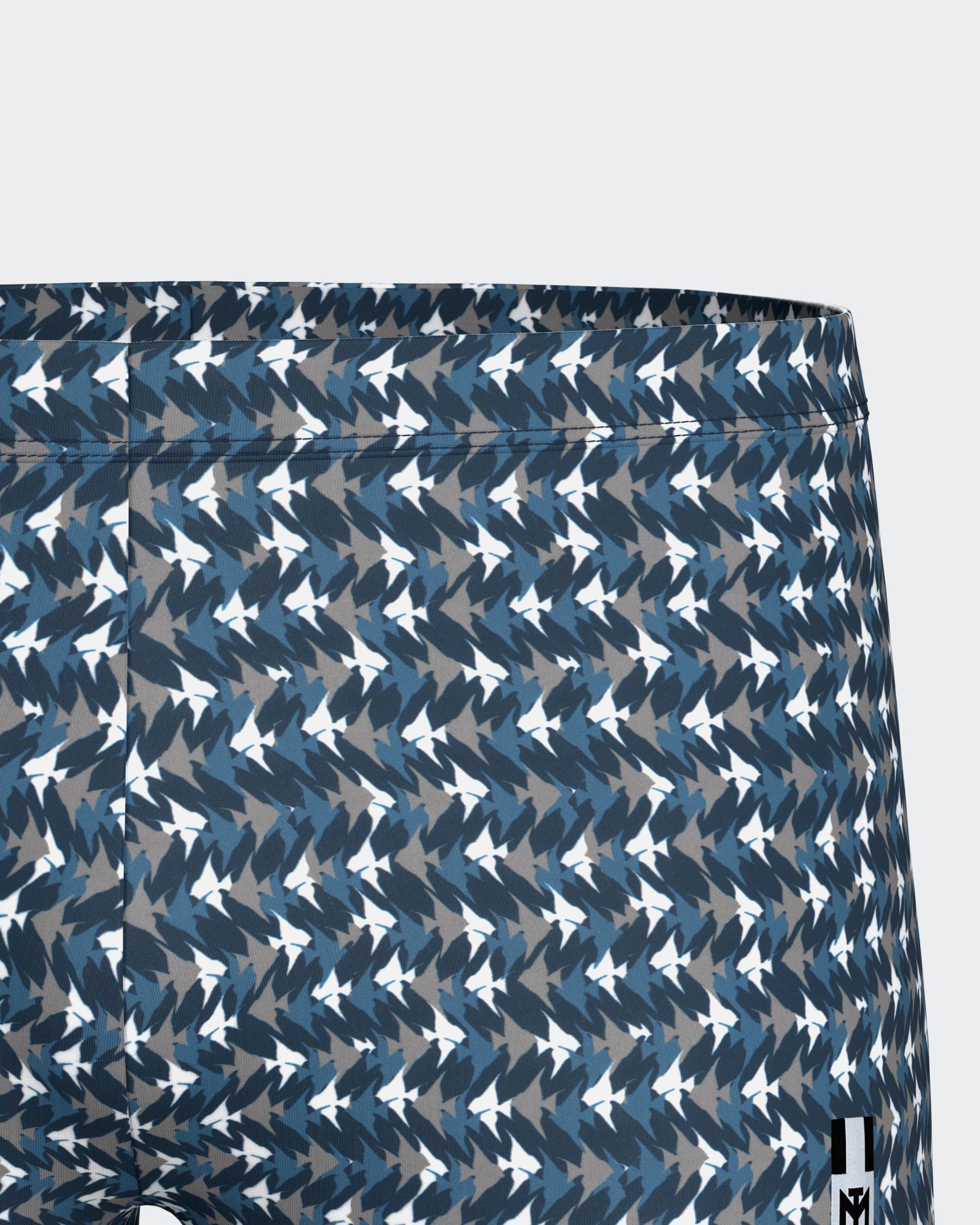 Badehose mit feinem Muster